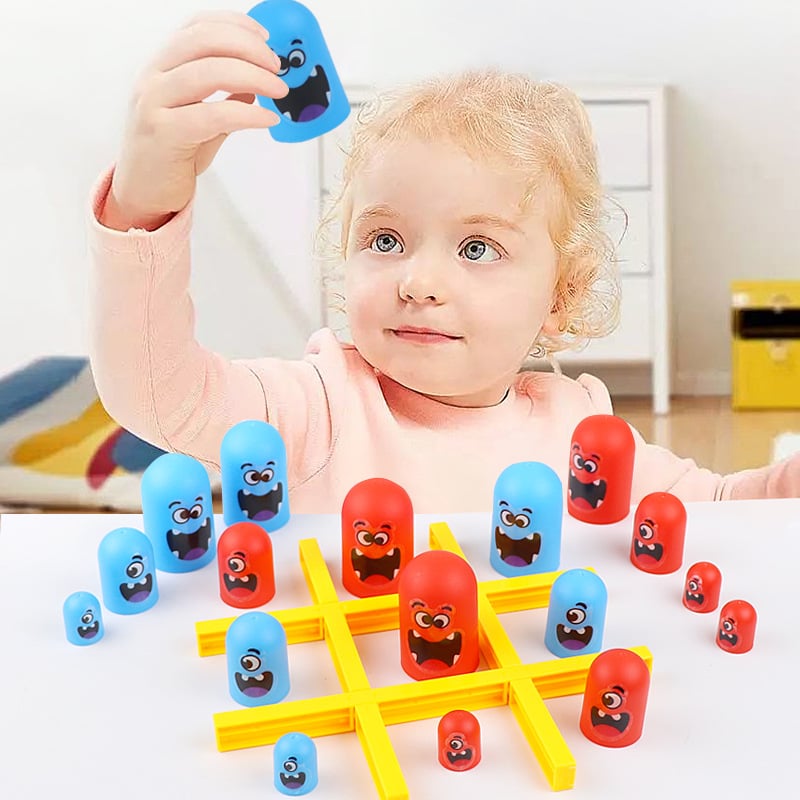 (Big Eat Small) Tic-Tac-Toe Game-Buy 2 Free Shipping-2