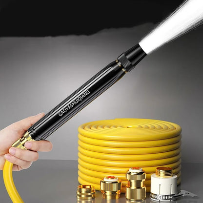 ⏰LAST DAY EACH ONLY £3.2!!🔥Home high-pressure car wash water gun with booster nozzle and hose, a must-have for watering plants and vegetables, and car washing.👍💦
