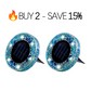 ⏳LAST DAY BUY 3 GET 1 FREE!!💎🌟Solara™ Solar Outdoor Mosaic Disk Lights – Waterproof Decorative LED Pathway Garden Lights, Auto-On at Dusk, No Wiring Needed