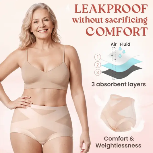 🌸Women's health Today Good Price🌸 Women's High-Waist Crossover Tummy Control Panties