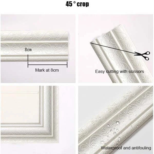3D Wall Edging-Self-Adhesive Environmental Protection 3D Wall Edging Strip-6