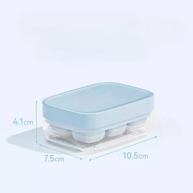 6-Grid Food-Grade Easy-Release Mini Ice Cube Tray-8