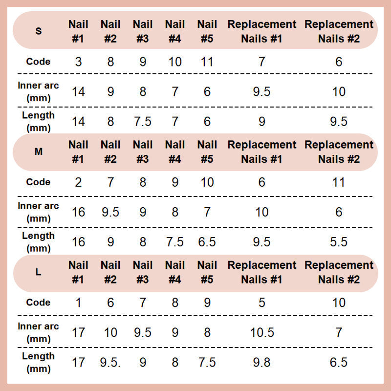 14 Sheets Square Press on Toenails-6