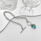 ✨ Today Only 50% OFF! £5.99 💖 Temperature Sensitive Heart Necklace & Bracelet – Magic Color Change & Easy Wear, ideal for casual looks, parties, birthdays & anniversaries 🎉