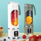 ⏳LAST DAY SALE ONLY￡15.99!!🍸️FreshlyGo Portable Cordless Juicer 🍊USB-C Rechargeable • Fresh Juice in 10s • Perfect for Oranges, Berries, Greens & Smoothies | Gym, Office, School Run & Staycations
