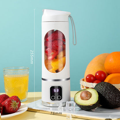 ⏳LAST DAY SALE ONLY￡15.99!!🍸️FreshlyGo Portable Cordless Juicer 🍊USB-C Rechargeable • Fresh Juice in 10s • Perfect for Oranges, Berries, Greens & Smoothies | Gym, Office, School Run & Staycations