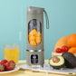 ⏳LAST DAY SALE ONLY￡15.99!!🍸️FreshlyGo Portable Cordless Juicer 🍊USB-C Rechargeable • Fresh Juice in 10s • Perfect for Oranges, Berries, Greens & Smoothies | Gym, Office, School Run & Staycations