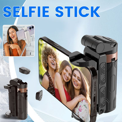 🎁Limited time 59% OFF⏳Pocket-sized Folding Bluetooth Selfie Stick Built-in Tripod