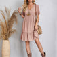 💝Hot Sale 62% Off🎁Retro V-neck Loose Casual Dress💖Buy 2 Free Shipping