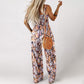 ⏰ LAST DAY SALE: ONLY ￡14.99!!🏖️Women’s Casual Print Sleeveless Overalls Jumpsuits