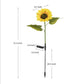 🔥Last Day Special Price: ￡7.99!!🔥 LuminaBloom™ Solar Sunflower Garden Stake Lights 🌻 | Waterproof 🌧️ | No Wiring💡