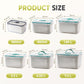 🔥Summer Hot Sale 60％ OFF💝2 in 1 Draining Fresh-Keep Food Container