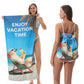 2026 ⭐New Arrival🥳LIMITED TIME 50% OFF!🏖️2-in-1 Convertible Beach Towel & Drawstring Backpack