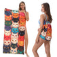2026 ⭐New Arrival🥳LIMITED TIME 50% OFF!🏖️2-in-1 Convertible Beach Towel & Drawstring Backpack
