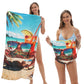 2026 ⭐New Arrival🥳LIMITED TIME 50% OFF!🏖️2-in-1 Convertible Beach Towel & Drawstring Backpack