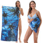 2026 ⭐New Arrival🥳LIMITED TIME 50% OFF!🏖️2-in-1 Convertible Beach Towel & Drawstring Backpack
