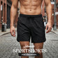 🏃🔥Last Day Sale 49% OFF💨 Breathable Athletic Shorts – Zippered Pockets, Quick-Dry & Elastic Waistband