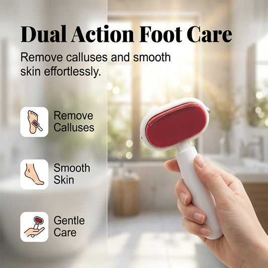 🏆LAST DAY SALE 49% OFF🔥Double-Sided Foot Scraper for Callus Removal