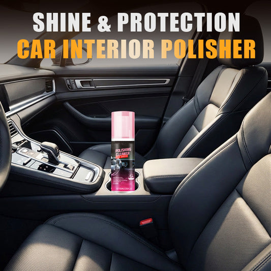 🏆 Last Day Special Price £7.99 ! ！Instant Shine & Protection Car Interior Polisher