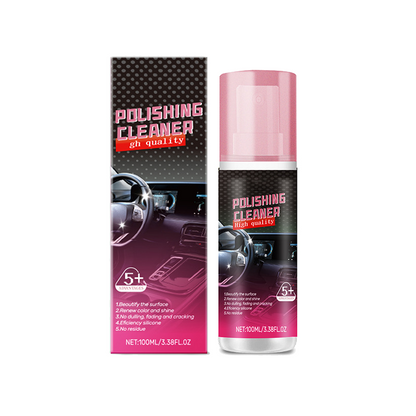 🏆 Last Day Special Price £7.99 ! ！Instant Shine & Protection Car Interior Polisher