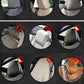 Spooky Red Eye Car Headrest Cover