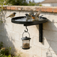🎁💥LAST DAY SALE 50% OFF!!🥳Wall-Mounted Metal Bird Bath – Antique Bronze Finish 🐦🛁🧱🏡