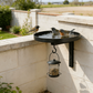 🎁💥LAST DAY SALE 50% OFF!!🥳Wall-Mounted Metal Bird Bath – Antique Bronze Finish 🐦🛁🧱🏡