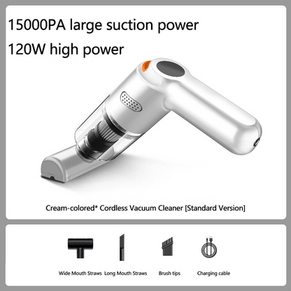 🔥LAST DAY SALE 60% OFF⚡50K+ SOLD🔋High-Power Cordless Vacuum Cleaner Kit for Car🚗Strong Suction💨Rechargeable Handheld⚡Full Accessory Car Interior Cleaner