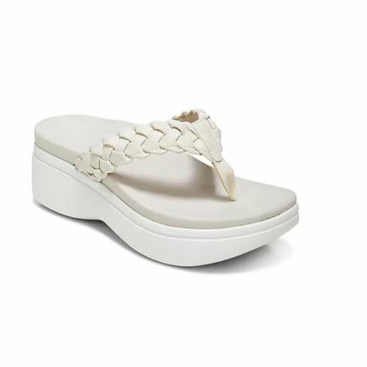 📢📢2 Pairs 10% Off Free Worldwide Shipping⏰ Comfortable Woven Platform Wedge Flip-Flops