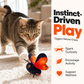 🦋Hot Sale 50% OFF🐱Smart Sensing Flapping Butterfly Toy –Motion-activated, realistic flight, interactive fun – keeps your cat engaged for hours✨