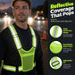 📢📢 50% OFF !! ⏰High Visibility Reflective Vest Adjustable Safety Running Gear with Pocket