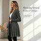 💖Early Autumn’s Sale 70% OFF🌻🧥Women's Soft Knit Open-Front Cardigan – Elegant & Easy to Layer