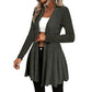 💖Early Autumn’s Sale 70% OFF🌻🧥Women's Soft Knit Open-Front Cardigan – Elegant & Easy to Layer