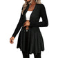 💖Early Autumn’s Sale 70% OFF🌻🧥Women's Soft Knit Open-Front Cardigan – Elegant & Easy to Layer