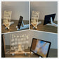 ✨ Magic Glowing LED Drawing Board! ✨ Erasable Light-Up Acrylic Drawing Board with Stand