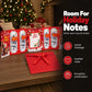 🏆 Last Day Special Price £5.99💖BUY 1 GET 1 FREE✨ Festive Cash Gift Card Holder – Multi-Slot Organization, Holiday Notes Space & Ribbon Envelope – Turn Cash into a Thoughtful Christmas Gift 💌