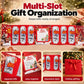🏆 Last Day Special Price £5.99💖BUY 1 GET 1 FREE✨ Festive Cash Gift Card Holder – Multi-Slot Organization, Holiday Notes Space & Ribbon Envelope – Turn Cash into a Thoughtful Christmas Gift 💌