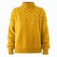 🧶 Cozy Cable-Knit Style | Turtleneck Pullover Sweater