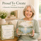 Psalms Sea Glass Art Kit - Christian Scripture DIY Decor