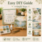 Psalms Sea Glass Art Kit - Christian Scripture DIY Decor