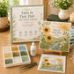 Psalms Sea Glass Art Kit - Christian Scripture DIY Decor