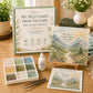Psalms Sea Glass Art Kit - Christian Scripture DIY Decor