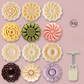 📢📢50% OFF !! 🌻 4-in-1 Sunflower Mooncake & Pastry Mold Set -🎁🔥Buy 1 Get 1 Free