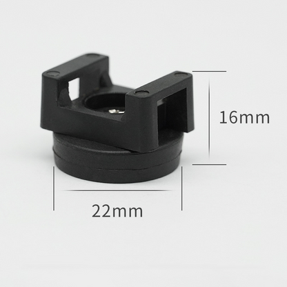 22mm Heavy-Duty Magnetic Cable Tie Mounts – 10 Pack