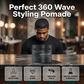 🎉 50% Off! Buy 1 Get 1 Free 🔥 Buy 2 Get 3 Free 💈 Wave Pomade 150ml Water-Based Wax—for Deep Root Moisture & All-Day Wave Definition 🌊✨