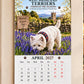 🏆 50% off for a limited time—special price of £7.99—today only!!! 💖🐾 2027 Westie Dog Wall Calendar – Spiral-Bound & Perfect Gift Idea for Dog Lovers 🐶✨